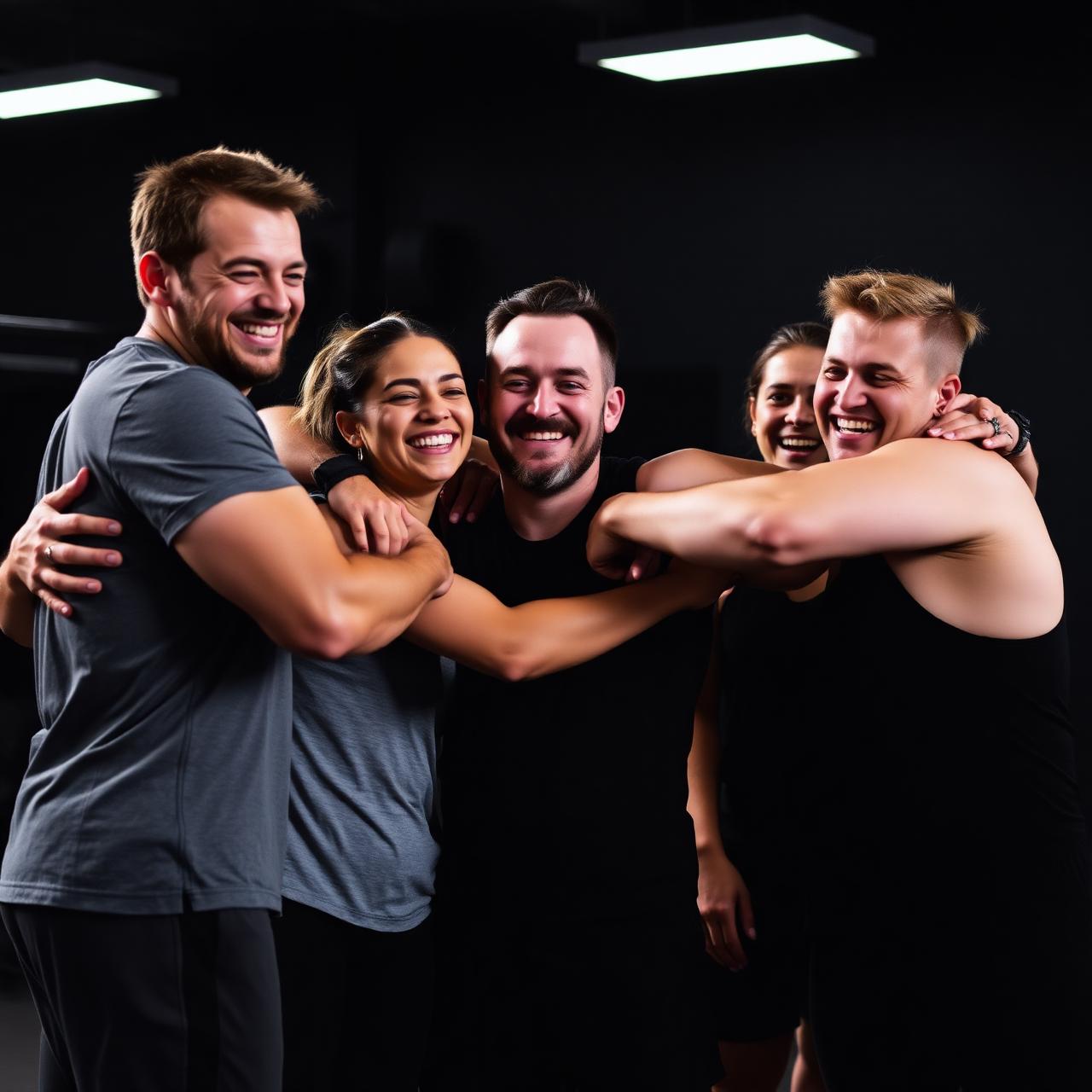 Fit4Life community after a workout